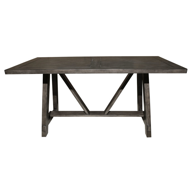 Leming Farmhouse Style Trestle Dining Table & Reviews Joss & Main